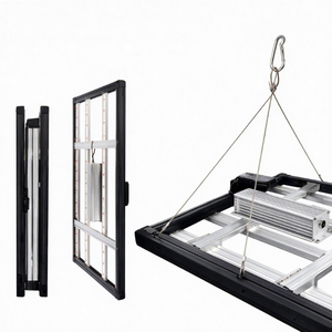 Luz de Cultivo <span class=keywords><strong>LED</strong></span> Dimerizável Dobrável de Espectro Completo IP65 com Controle Remoto para Estufas Internas, Jardins e Projetos Comerciais de Cultivo de Plantas - Product Image 2