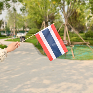 Tùy chỉnh <span class=keywords><strong>mini</strong></span> giá rẻ in cầm tay vẫy Cờ biểu ngữ - Product Image 4