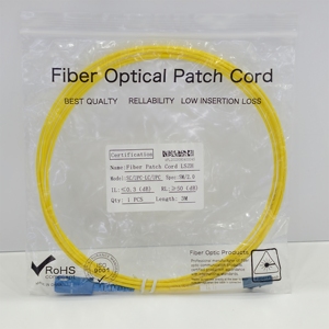 สายแพทช์ไฟเบอร์แบบ Single Mode Simplex รุ่นใหม่ 3M SC UPC to LC UPC สำหรับ FTTH - Product Image 1