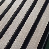 Panneau acoustique en bois ignifuge de classe A, MDF, NRC 0.8, certifié insonorisant