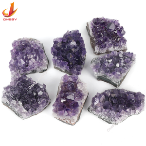 Cristales al por mayor, cristales a granel para manualidades, racimo de <span class=keywords><strong>amatista</strong></span> natural, geoda de <span class=keywords><strong>amatista</strong></span>, piedra preciosa en bruto, piedras curativas, racimo de cristales, <span class=keywords><strong>drusa</strong></span> - Product Image 2