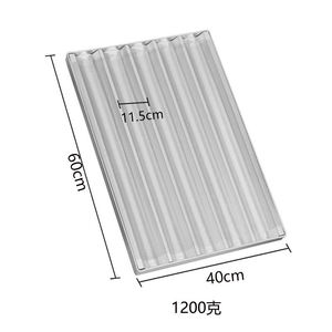 Di alta qualità all'ingrosso in lega di alluminio pane vassoio lungo bastone pane francese piatto <span class=keywords><strong>rettangolare</strong></span> forato disegno torta strumento - Product Image 3
