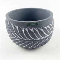 Mini pot à fleurs en ciment moderne, design classique, jardinière en béton pour intérieur, utilisation décorative au sol, vente en gros Fujian
