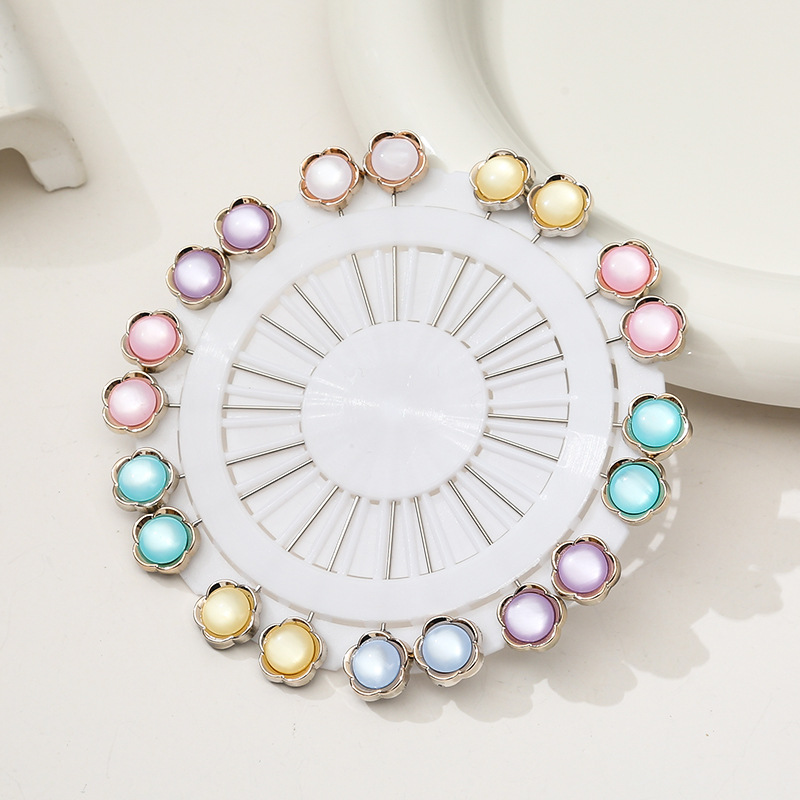 flower hijab pins
