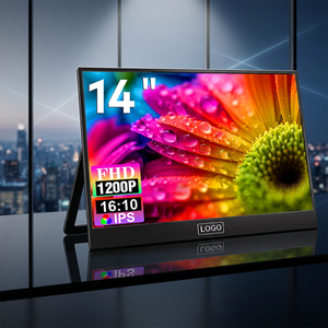 14 inch IPS portable <b>monitor</b> portable display for travel 1920x1200P gaming <b>monitor</b> business travel portable screen - Product Image 1