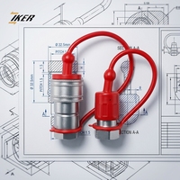 Accouplements hydrauliques en acier au carbone 1G YAG, accouplements à déconnexion rapide hydrauliques, outils hydrauliques, équipements pétroliers