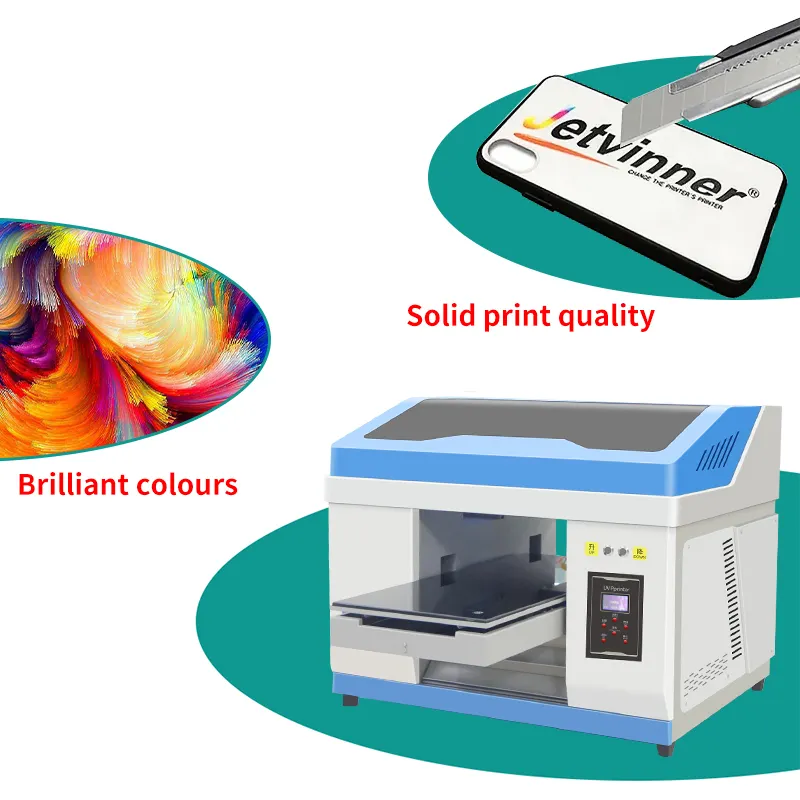Lingya 공장 직접 판매 A3 A4 잉크젯 UV 프린터 UV 프린터 UV 프린터 UV 케이스 금속 공 UV Dtf 스티커 프린터