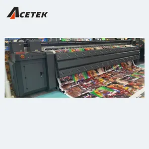 Acetek outdoor 5m flex banner wallpaper eco solvent printer with konica 512i/1024i/starfire 1024 print head