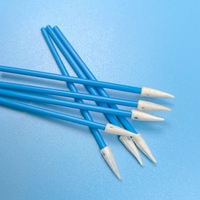 Mini bâtons de mousse pour le nettoyage de la lentille du casque VR Écouvillon en mousse à pointe pointue pour le nettoyage des composants SMT