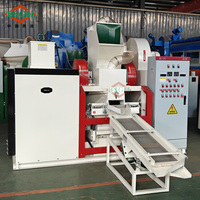 Machine de recyclage entièrement automatique pour le granulage de câbles en cuivre usagés avec séparateur magnétique pour les projets de récupération de fils de faisceaux