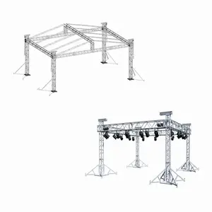 Spigot Lighting Stage Roof Truss System Display With Roof For Concert Outdoor Event Show