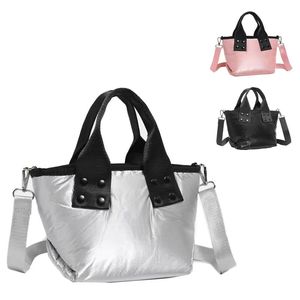 Fashionable Puffy <b>Nylon</b> Puffer Tote <b>Bags</b>-<b>Cross</b>-<b>body</b> & Shoulder Handbag High Quality for Ladies - Product Image 1