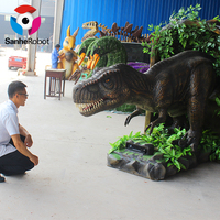 Modèle de dinosaure animatronique T-Rex réaliste pour les parcs à thème et les divertissements de fabrication jurassique