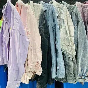 Cappotto di jeans vestiti usati da noi Cina usato abbigliamento Best Seller in Vietnam e Filippine per gli uomini