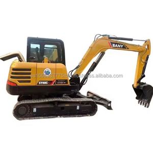 Excavadora de cadenas usada Sany de 6 toneladas, modelo 2023, marca China, probada e inspeccionada para construcción - Product Image 1