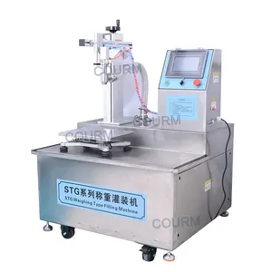 COURM High viscosity white wine milk tea honey large granule candy yellow peach canned pet snack mustard oil filling machine