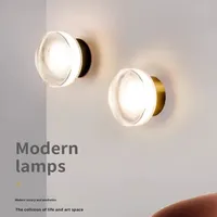 Applique murale LED en aluminium minimaliste nordique pour salon, couloir, escalier, hôtel, chambre à coucher - Éclairage d'ambiance créatif