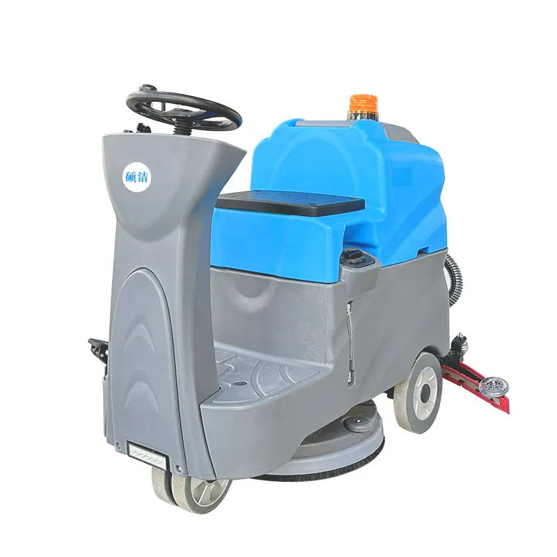 2024 new product industrial floor washing machine the latest cleaning floor scrubber machine ride on