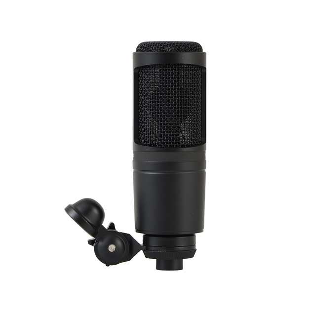 AT2020 Metal Condenser Microphone Heart-shaped Wired XLR Connector, Suitable for Projects/home Studios/games/presentations