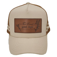 Casquettes de camionneur classique personnalisé de qualité supérieure avec logo propre pour votre chapeau avec 5 panneaux 2 casquettes de camionneur de pays à rayures latérales
