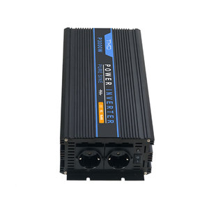 3000W 12V DC 110V AC Hors Grille Sinusoïdale Pure 3KW Onduleur Solaire W/Câbles - Product Image 4