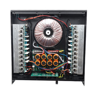 का + 9 पेशेवर पावर एम्पलीफायर केलास एच 2-चैनल रैक-माउंट 2u पेशेवर पावर एम्पलीफायर - Product Image 3