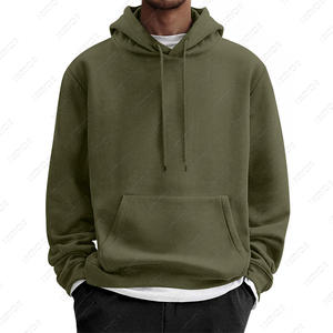 Sudadera con Capucha y Cremallera Bordada, Estilo Moderno, Invierno 2025, 100% Algodón, Impermeable, Resistente al Viento, Diseño Estampado, Corte Holgado - Product Image 2