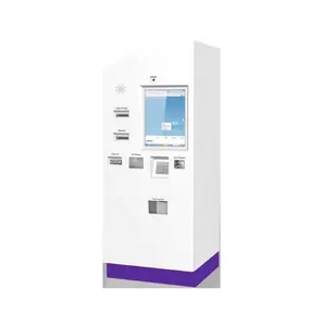 Kiosk vertical de pagamento de máquina de venda de bilhete de cinema, 19 polegadas, kiosk de pagamento de alimentos rápido, máquina de venda de kiosk de autoserviço