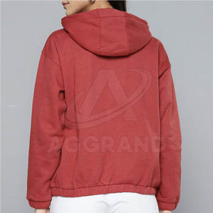 Fabricant pakistanais sweats à capuche personnalisés pour femmes qualité supérieure meilleur style pull-over sweats à capuche pour femmes à vendre - Product Image 3