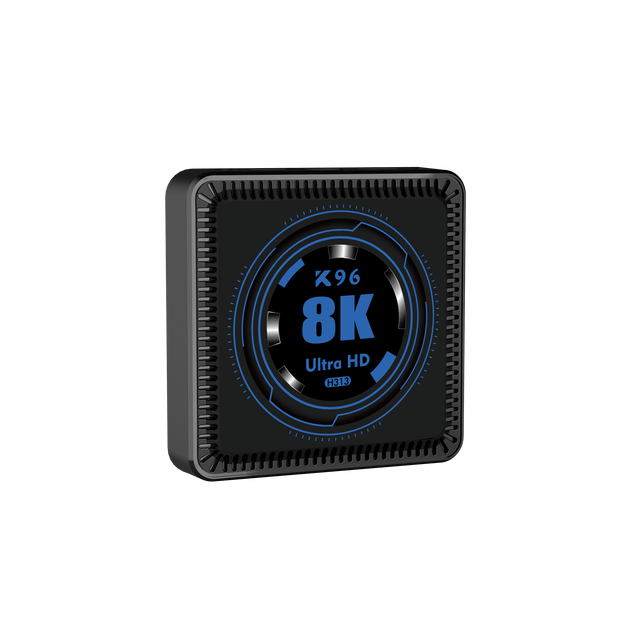 Latest TV Box Android 14 OS Media Player H313 Quad Core WiFi6 BT Voice Remote Control K96 Best 8K Streaming TV Box