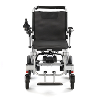 Fauteuil roulant électrique intelligent pliable en alliage d'aluminium, fauteuil motorisé léger, scooter tout-terrain pour personnes handicapées, pour les voyages