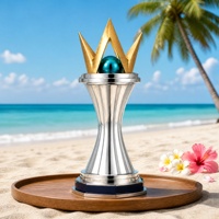 Trophée de championnat personnalisé en or, coupe de récompense en métal sur mesure pour événements sportifs, cérémonies de remise des diplômes, reconnaissance d'entreprise
