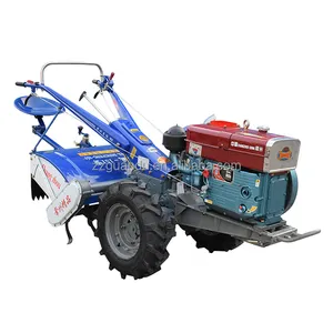 Tracteur de marche tracteur à deux roues utilisé pour les fermes