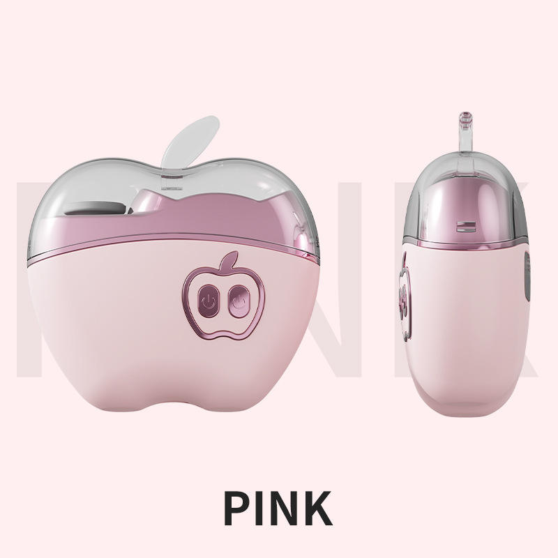 [สีชมพู] กรรไกรตัดเล็บไฟฟ้า Pro ที่ได้รับการอัพเกรด