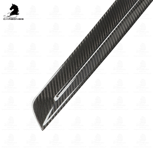 Carbonio a secco 4 pezzi rifiniture per porte interne decorazione auto parti per undicesimo tipo civico <span class=keywords><strong>R</strong></span> 2022 + - Product Image 6