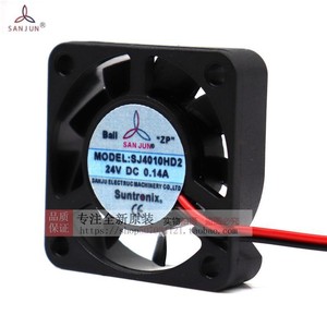 Ventilateur de refroidissement Sanjun 40x40x10mm 24V DC à roulement à billes pour boîtier d'ordinateur Modèle SJ4010HD2 - Product Image 2