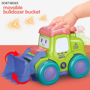 <span class=keywords><strong>Bulldozer</strong></span> universel de <span class=keywords><strong>dessin</strong></span> <span class=keywords><strong>animé</strong></span> pour enfants, mini voiture électrique de musique - Product Image 3