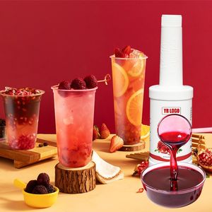 Wholesale Pomegranate Juice Concentrate <b>Syrup</b> Halal Certified High Concentration Fruit Flavors-Mixed Mango Orange Apple <b>Slush</b> - Product Image 5