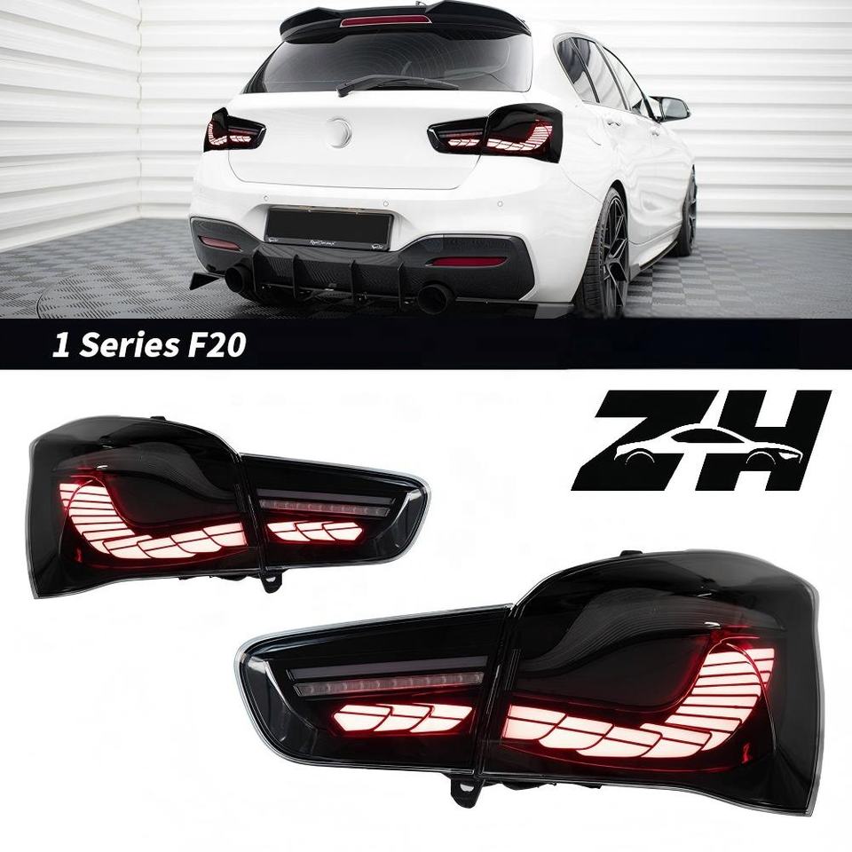 Nine Tails Color New Dragon Scale Style Full LED Tail Light Assembly for 1 Series F20 ...