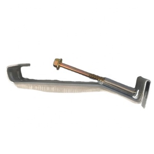 5'' 6'' Aluminium Polierte Einseitige Halterung Versteckter K-Stil Dachrinnenhalter mit Schraube - Product Image 2