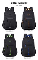 Sac à dos pour ordinateur portable 15,6 pouces, imperméable, durable, en tissu Oxford, sac à dos portable pour étudiants, sac à dos pour hommes, sac à dos pour ordinateur portable pour voyages d'affaires