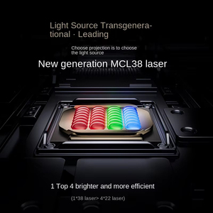 Proyector Láser Tricolor 4K <span class=keywords><strong>Hisense</strong></span> C2 Ultra, 3000 Lúmenes CVIA, IMAX HDR10+, Cine en Casa con Subwoofer - Product Image 4