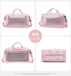 กระเป๋าเดินทางแบบดัฟเฟิลสไตล์วินเทจ ผลิตตามสั่งพร้อมโลโก้  วัสดุไนลอนผสม PVC เป็นมิตรกับสิ่งแวดล้อม เหมาะสำหรับใส่ของกีฬา - Product Image 5