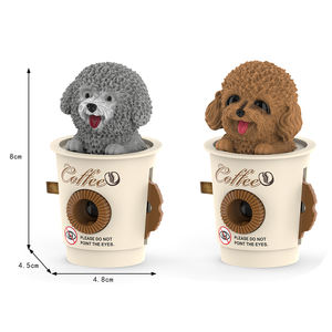 पालतू कुत्ते कॉफी कप प्रोजेक्टर बिचोन फ्रिस + टेडी प्रोजेक्शन डिस्क टॉय प्लास्टिक 4-6y - Product Image 1