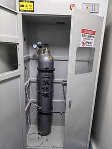 Alarma audiovisual Baitu de segunda generación, juego de 2 botellas, gabinete de almacenamiento para cilindros de gas, para almacenamiento seguro de cilindros de nitrógeno - Product Image 5