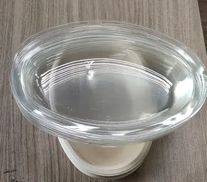Yeni tasarım PET plastik kapaklı şeker kamışı kase