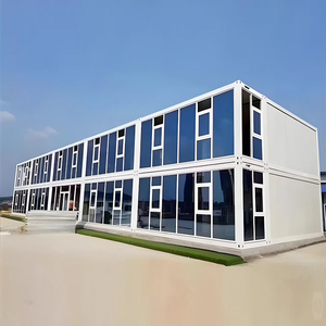 Fabricante de Flat Pack Container House Tiny Prefab Mobile Home con sala de estar para hoteles Uso al aire libre Panel sándwich hecho - Product Image 2