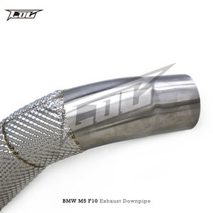 Collecteur d'échappement à écoulement libre RTS d'usine pour <span class=keywords><strong>BMW</strong></span> M5/M6 F06/F10/F12/F13 4.4TT 2012-2016, performance, bouclier thermique, collecteur d'échappement - Product Image 5