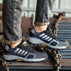 Chaussures en maille d'air pénétrables quatre saisons chaussures de <span class=keywords><strong>travail</strong></span> anti-smash anti-crevaison chaussures antidérapantes à bout léger en acier - Product Image 3