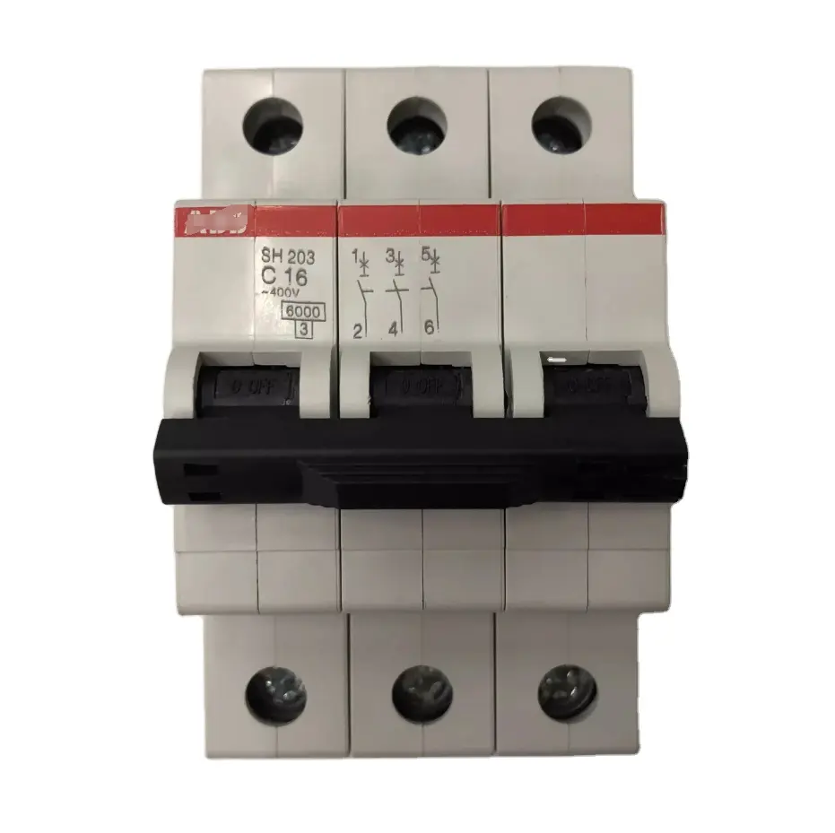 norm european circuit breakers 16 amp SH203B6 SH203C6 SH203D6 3P 1A 4A 6A 10A 13A 16A 25A 32A 40A 63A dead tank Circuit Breaker